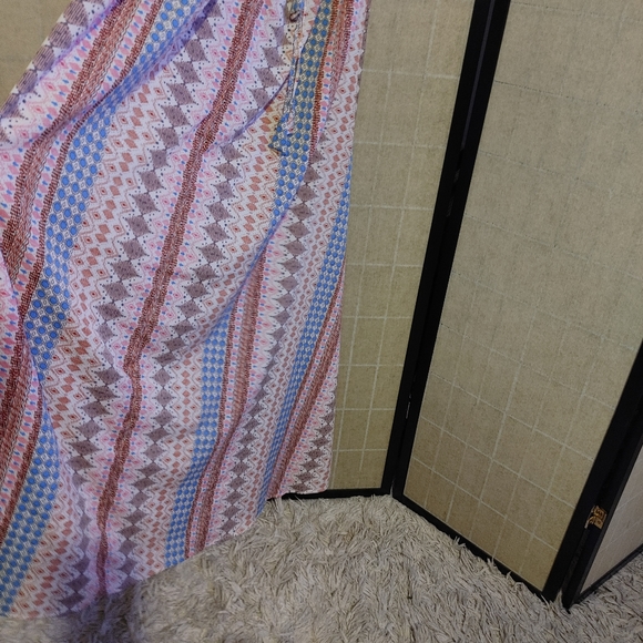 Lulu's Halter Maxi Length Dress Size L - Picture 9 of 16